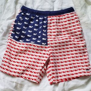 Patriotic Swim Trunks